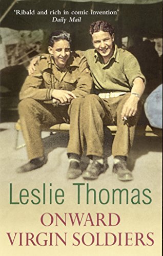 Book cover for "Onward Virgin Soldiers" by Leslie Thomas