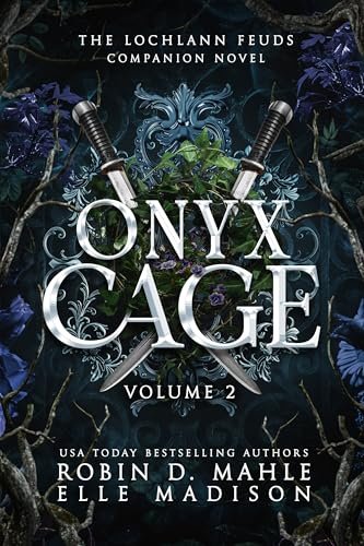 Book cover for "Onyx Cage: Volume II" by Robin D Mahle