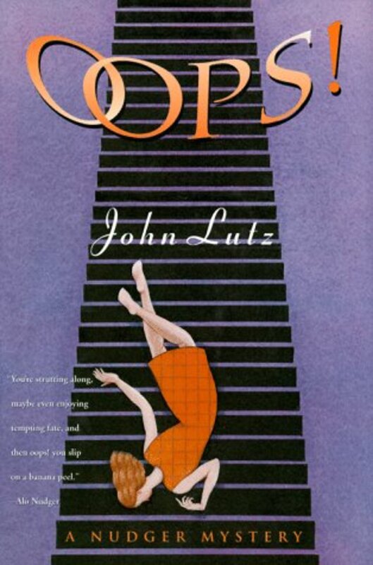 Book cover for "Oops!" by John Lutz