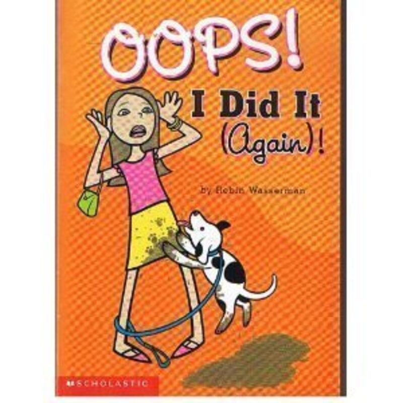 Book cover for "Oops! I Did It !" by Robin Wasserman