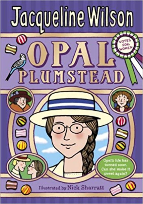 Book cover for "Opal Plumstead" by Jacqueline Wilson