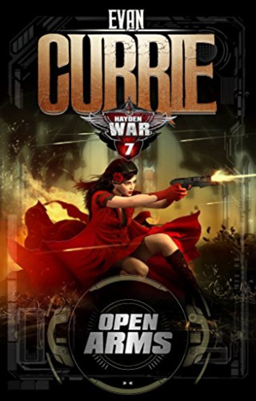 Book cover for "Open Arms" by Evan Currie