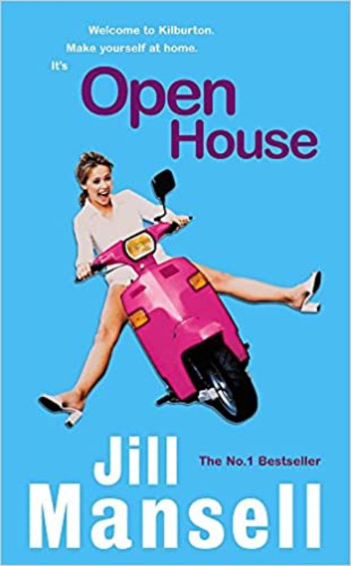 Book cover for "Open House" by Jill Mansell