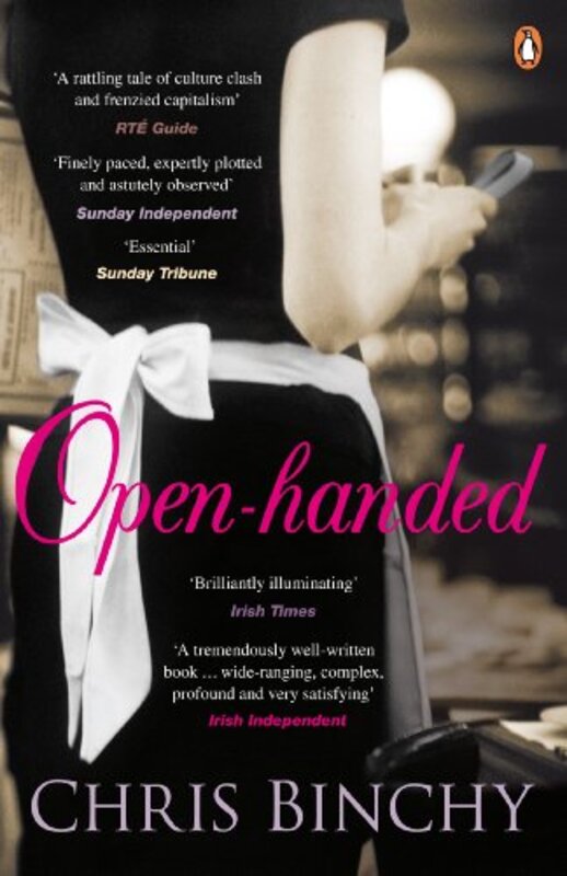 Book cover for "Open-Handed" by Chris Binchy