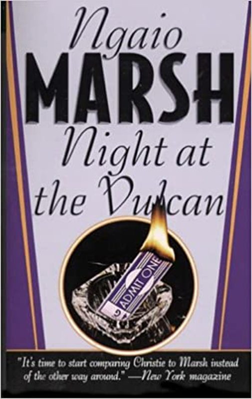 Book cover for "Opening Night" by Ngaio Marsh