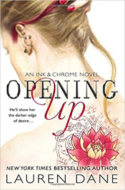 Book cover for "Opening Up" by Lauren Dane
