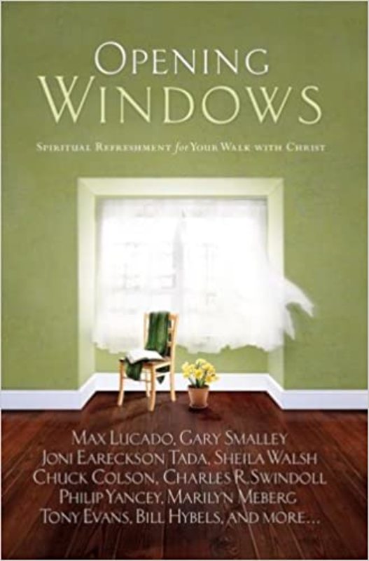 Book cover for "Opening Windows" by Max Lucado