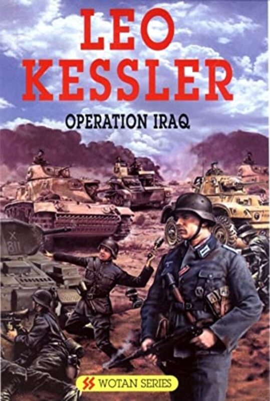 Book cover for "Operation Iraq" by Leo Kessler