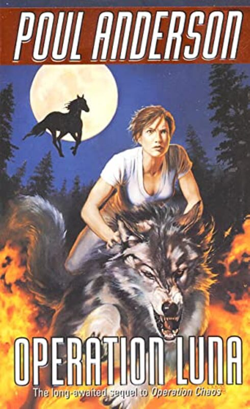 Book cover for "Operation Luna" by Poul Anderson