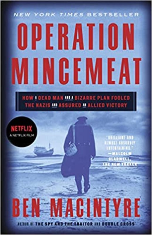 Book cover for "Operation Mincemeat" by Ben Macintyre