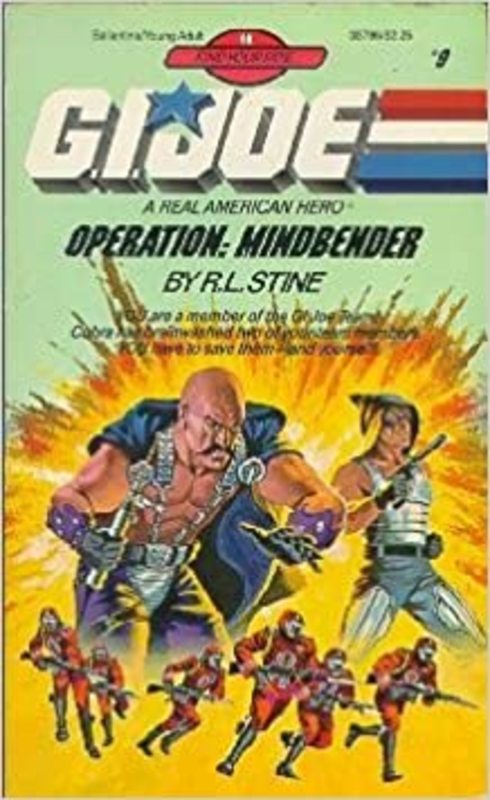 Book cover for "Operation Mindbender" by R.L. Stine