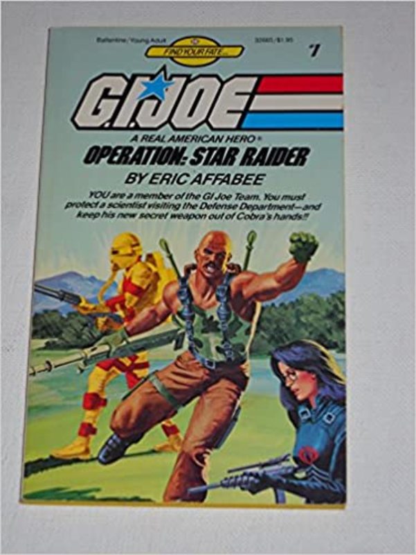 Book cover for "Operation Star Raider" by R.L. Stine