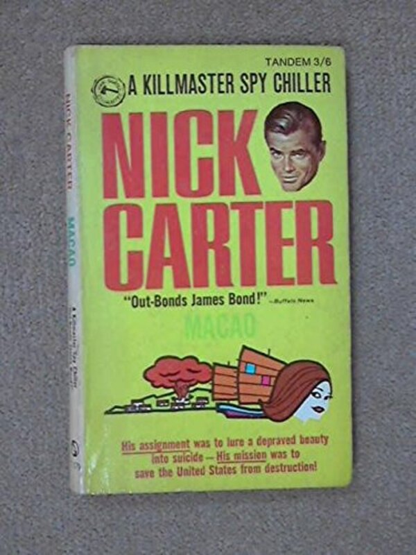 Book cover for "Operation Starvation" by Nick Carter