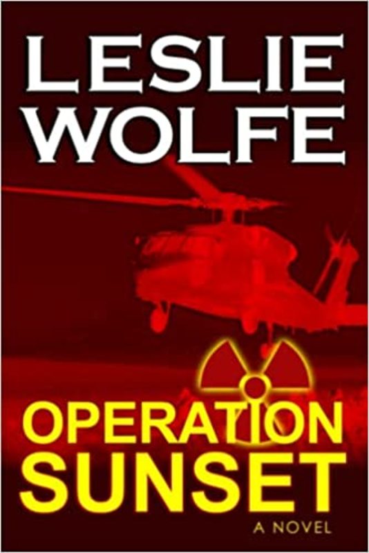 Book cover for "Operation Sunset" by Leslie Wolfe