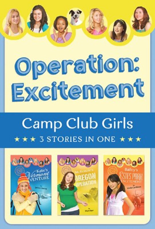 Book cover for "Operation: Excitement!" by Janice Thompson
