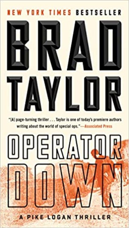 Book cover for "Operator Down" by Brad Taylor