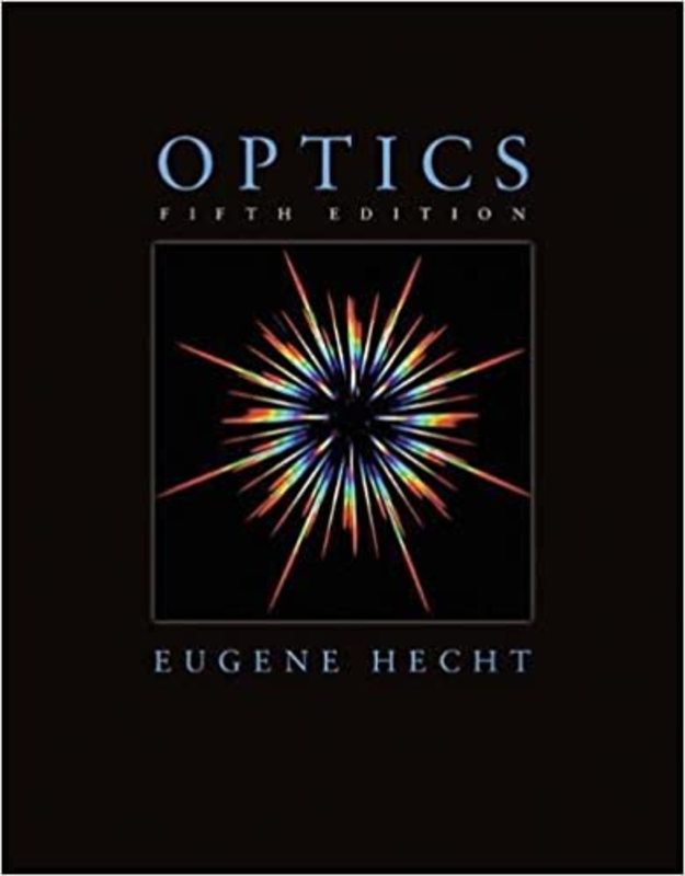 Book cover for "Optics" by Eugene Hecht