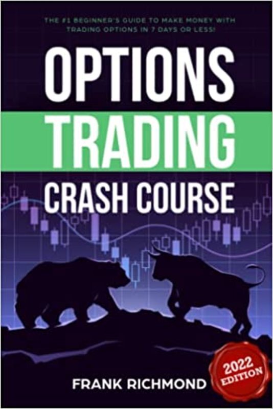 Book cover for "Options Trading Crash Course" by Frank Richmond