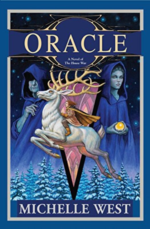 Book cover for "Oracle" by Michelle Sagara West