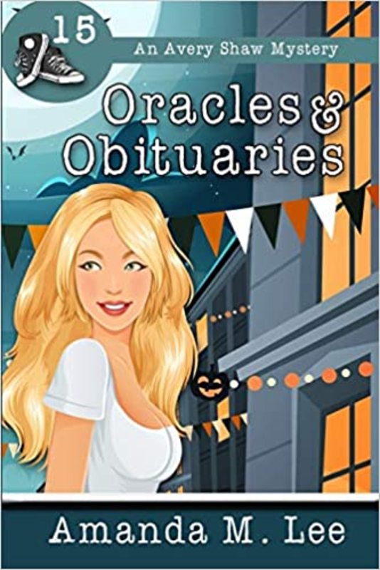 Book cover for "Oracles and Obituaries" by Amanda M Lee