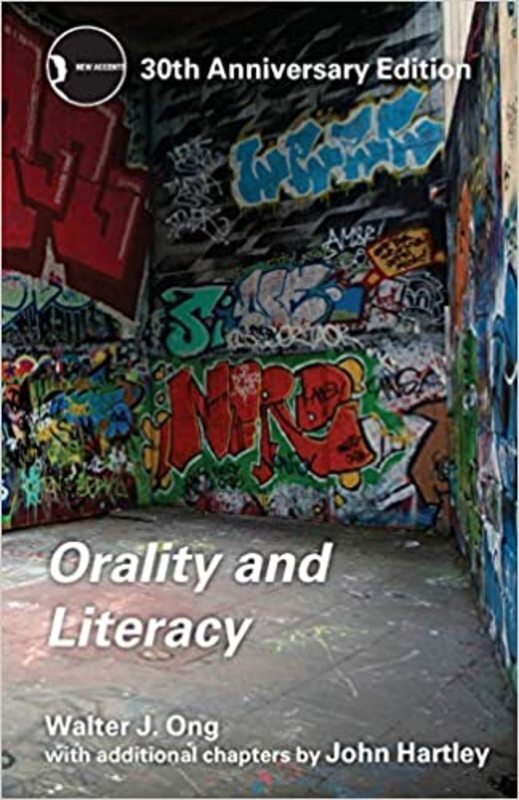 Book cover for "Orality and Literacy" by Walter J. Ong