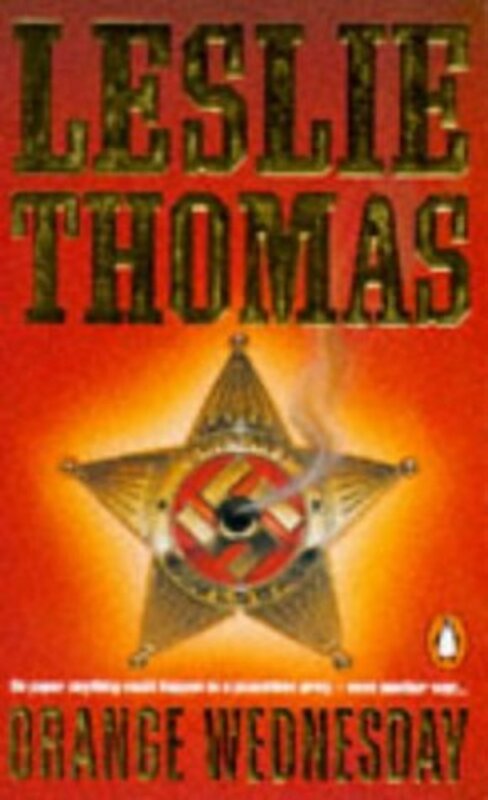 Book cover for "Orange Wednesday" by Leslie Thomas