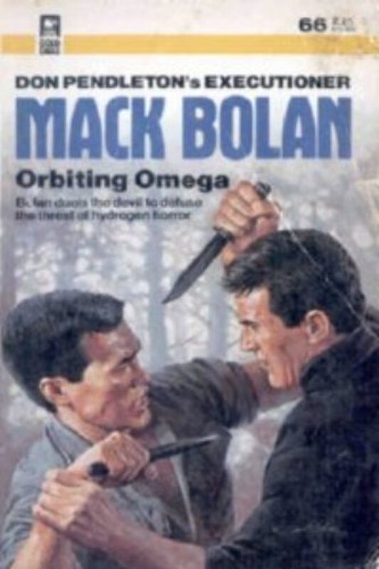 Book cover for "Orbiting Omega" by Don Pendleton