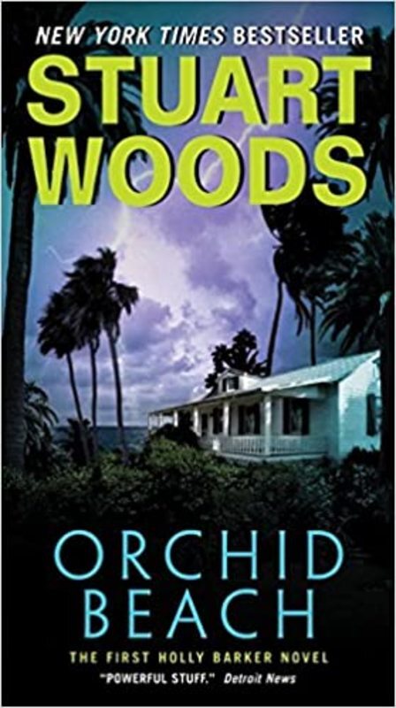 Book cover for "Orchid Beach" by Stuart Woods