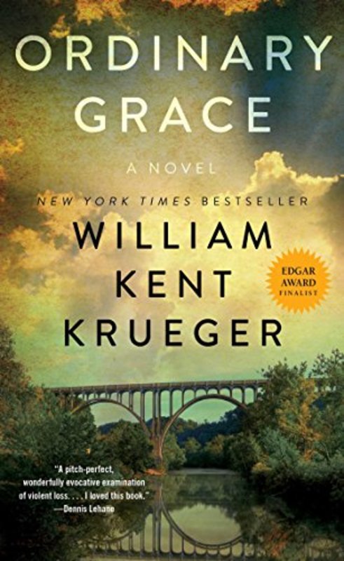 Book cover for "Ordinary Grace" by William Kent Krueger
