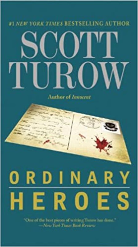 Book cover for "Ordinary Heroes" by Scott Turow