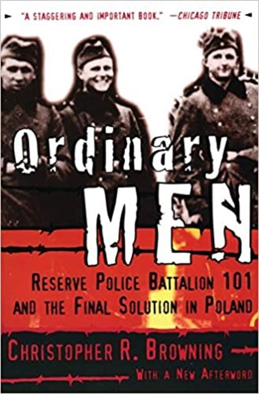 Book cover for "Ordinary Men" by Christopher R. Browning