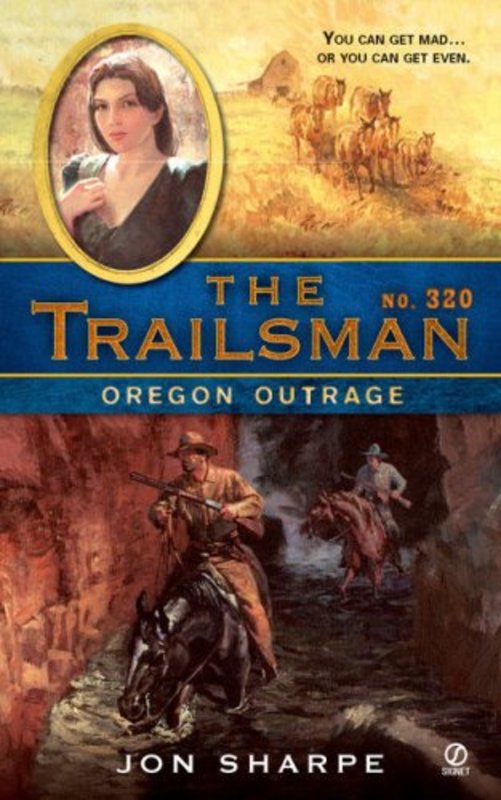 Book cover for "Oregon Outrage" by Jon Sharpe