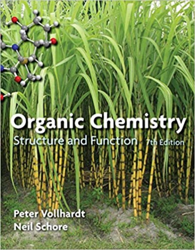Book cover for "Organic Chemistry" by Peter C. Vollhardt