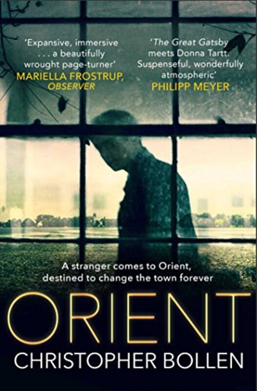 Book cover for "Orient" by Christopher Bollen