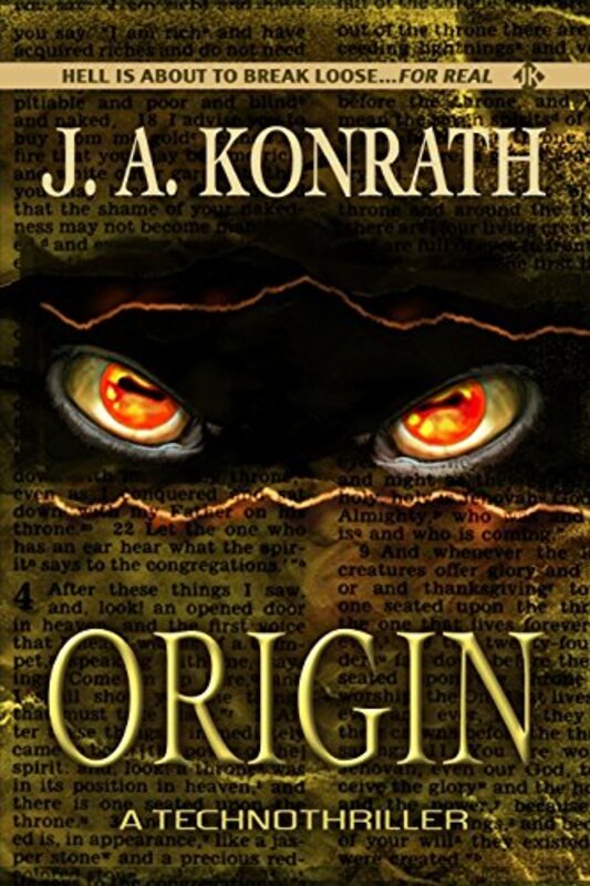 Book cover for "Origin" by JA Konrath