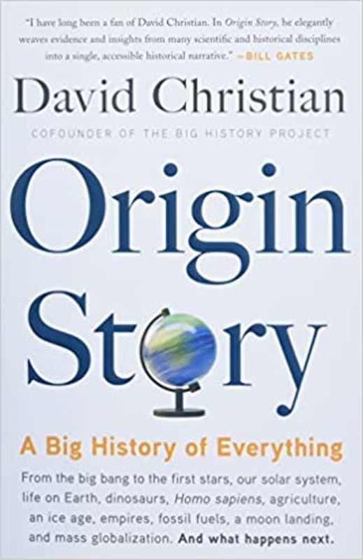 Book cover for "Origin Story" by David Christian