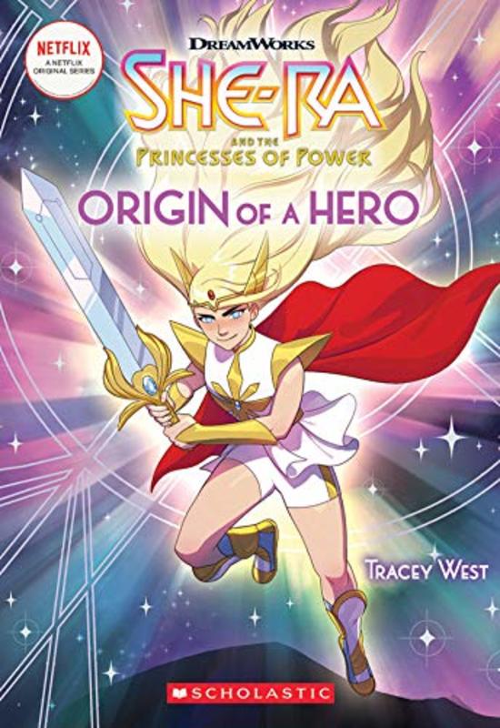 Book cover for "Origin of a Hero" by Tracey West