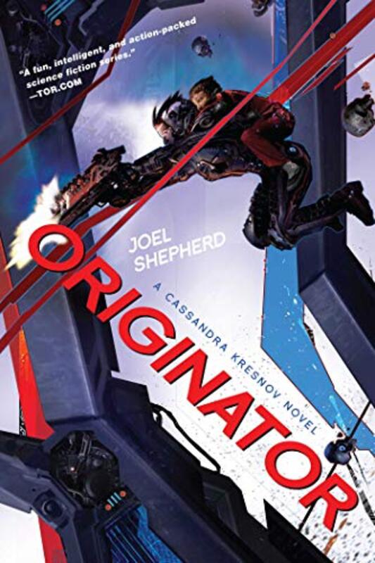 Book cover for "Originator" by Joel Shepherd