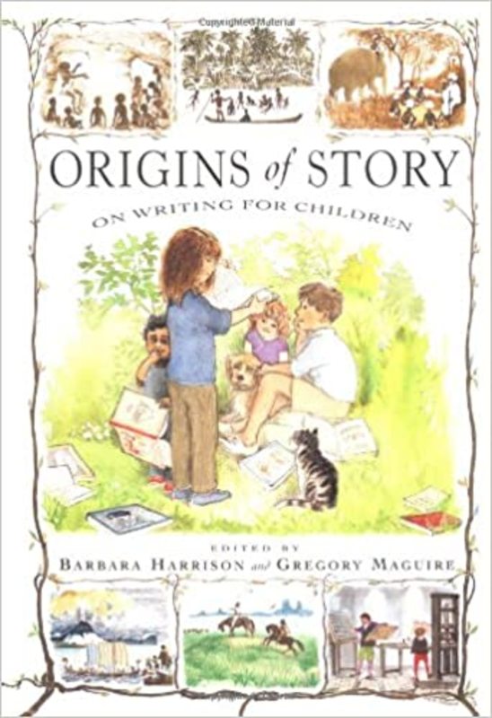 Book cover for "Origins of Story" by Gregory Maguire