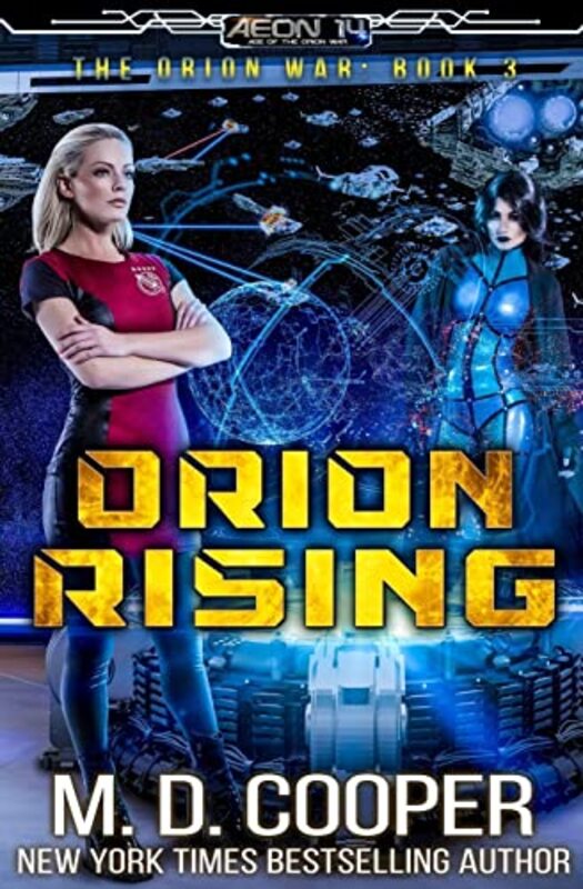 Book cover for "Orion Rising" by MD Cooper