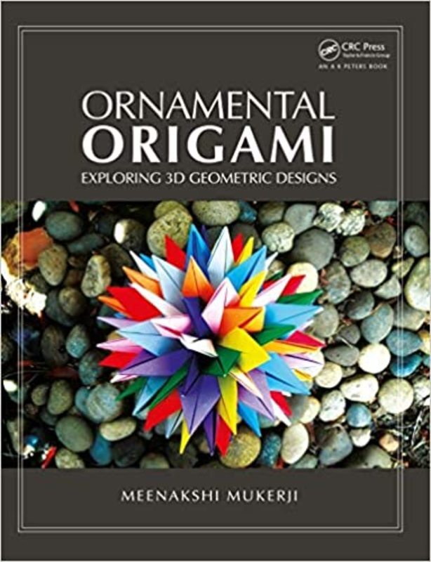 Book cover for "Ornamental Origami" by Meenakshi Mukerji
