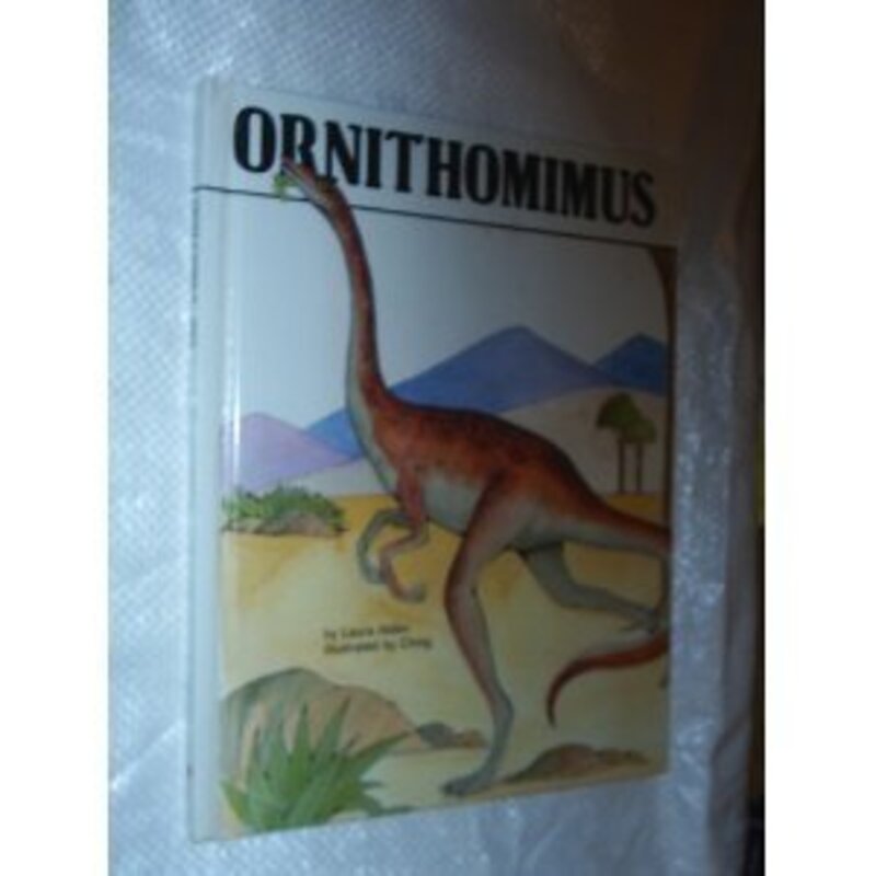 Book cover for "Ornithomimus" by Laura Alden