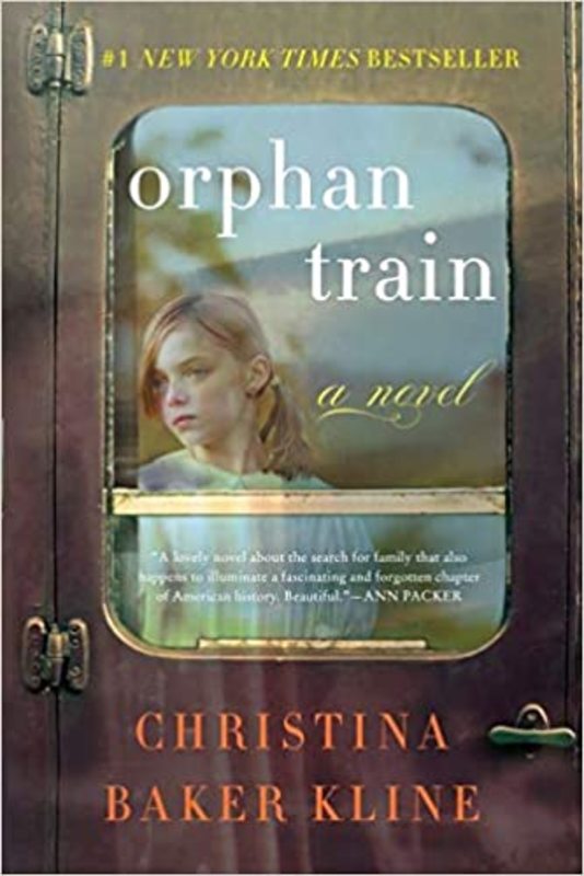 Book cover for "Orphan Train" by Christina Baker Kline