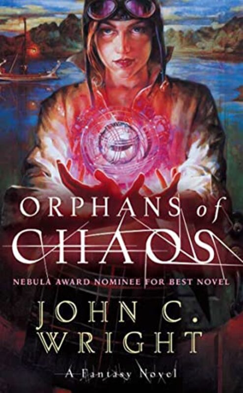 Book cover for "Orphans of Chaos" by John C Wright
