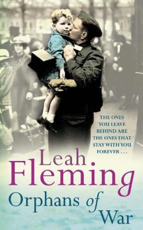 Book cover for "Orphans of War" by Leah Fleming