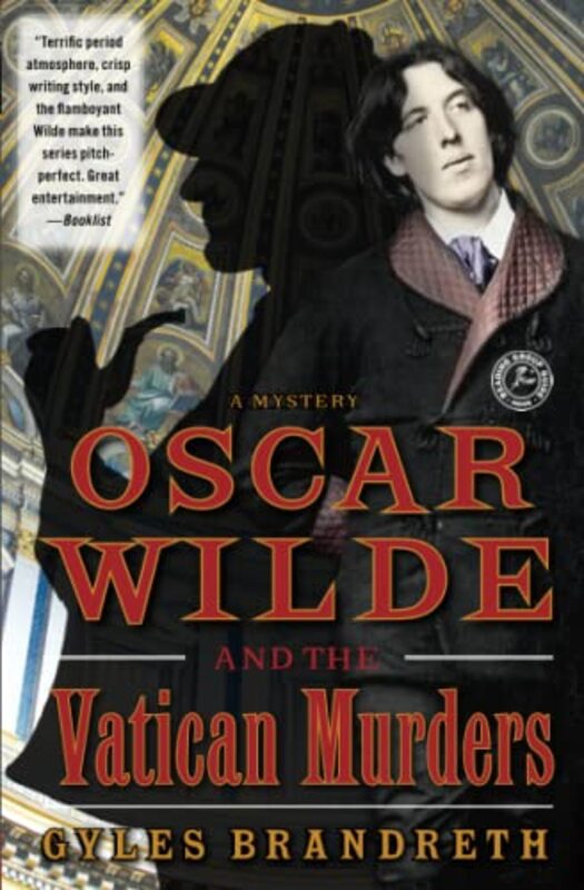 Book cover for "Oscar Wilde and the Vatican Murders" by Gyles Brandreth