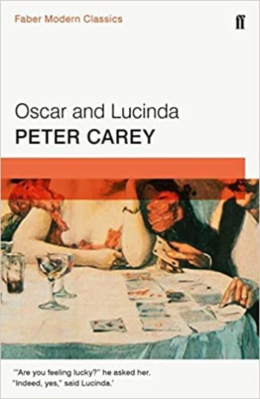 Book cover for "Oscar and Lucinda" by Peter Carey