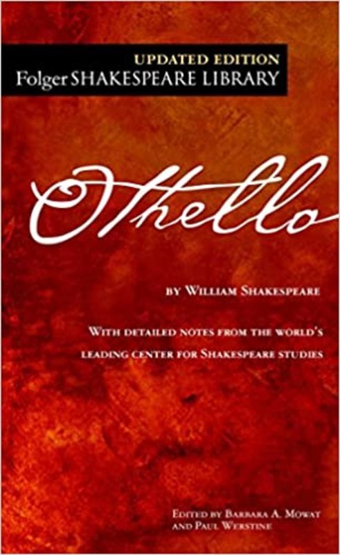 Book cover for "Othello" by William Shakespeare