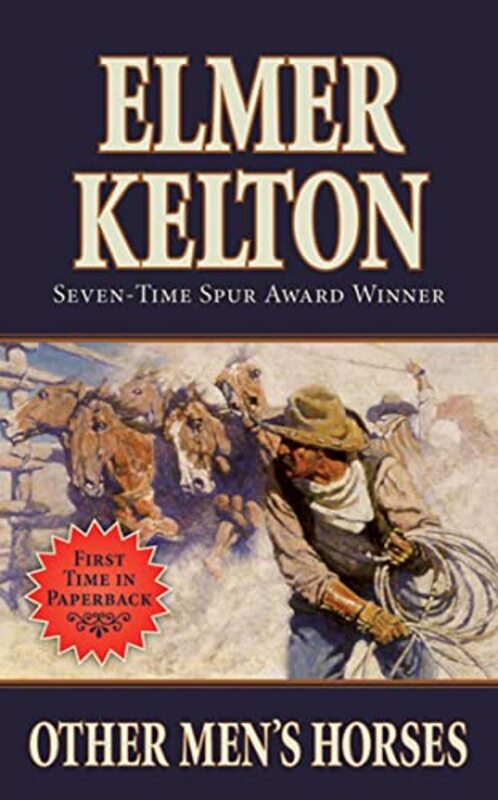 Book cover for "Other Men's Horses" by Elmer Kelton
