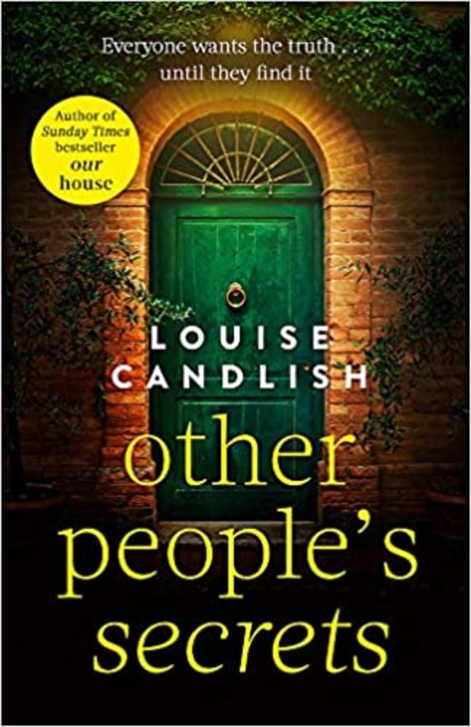 Book cover for "Other People's Secrets" by Louise Candlish